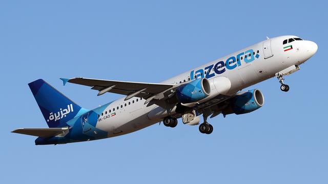 9K-CAO:Airbus A320-200:Jazeera Airways